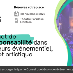 Prix événements écoresponsables Vivats Planetair